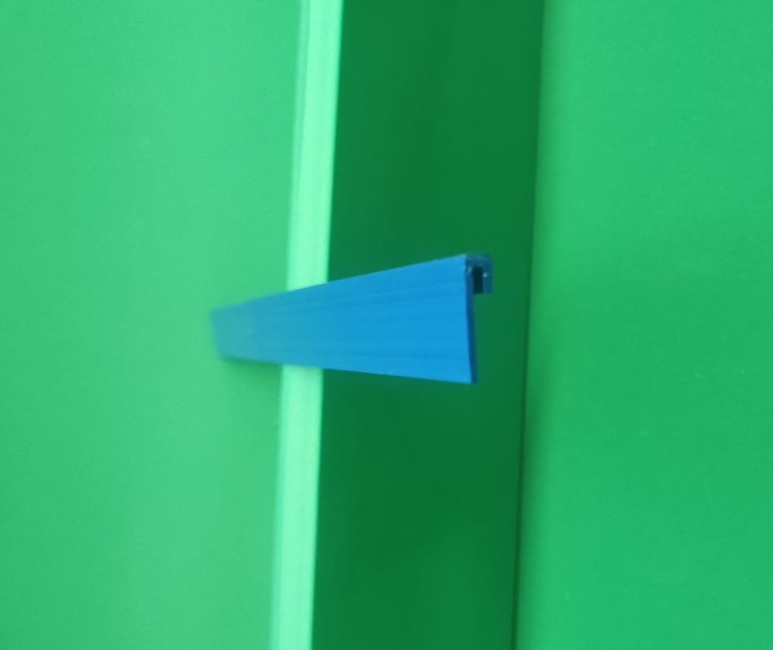 imagem do produto Perfil Garra Azul s/Aba