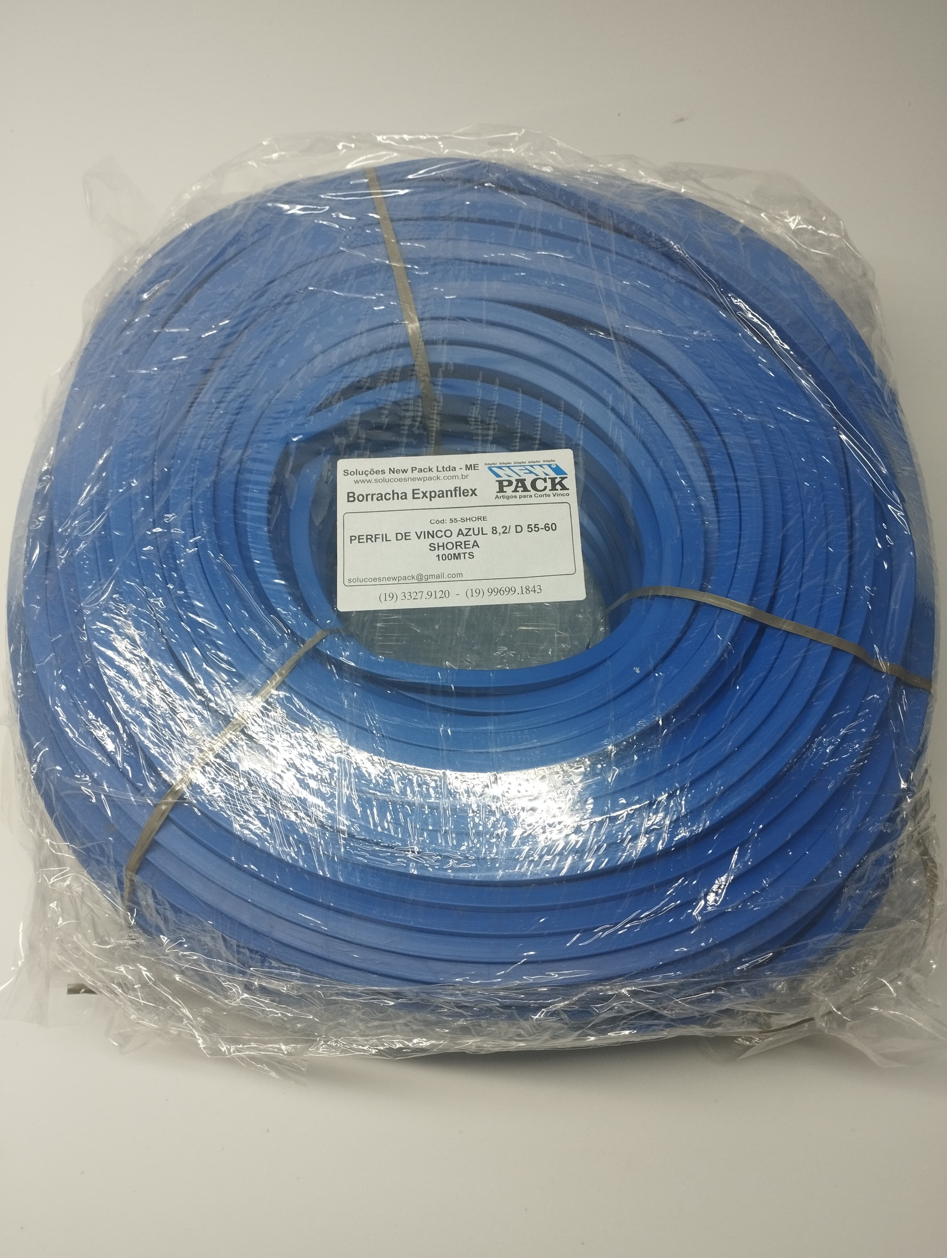 imagem do produto Perfil de Vinco Azul - 8,0mm